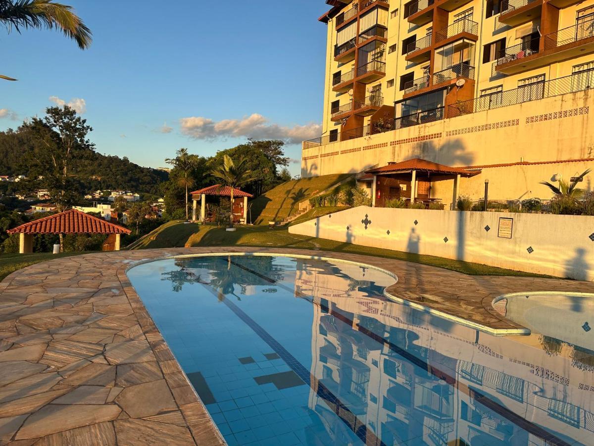 Apartamento A Melhor Vista De Agua De Lindoia Águas de Lindóia Exterior foto